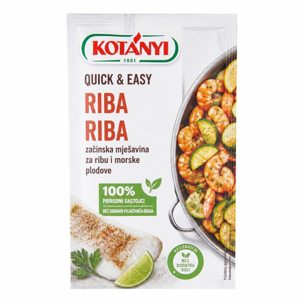 Kotanyi Quick&Easy začimbna mešanica 25-40 g Akcija v trgovini Spar