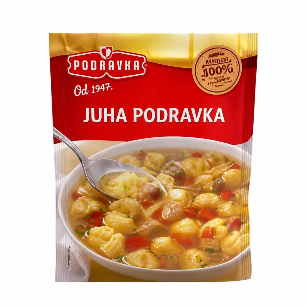 Juha Podravka Akcija v trgovini Mercator