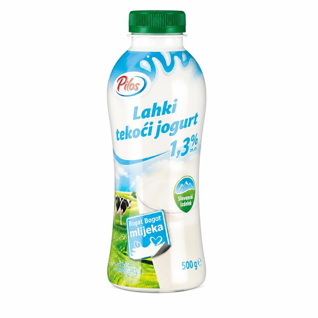 Pilos lahki tekoči jogurt 500 g Akcija v trgovini Lidl