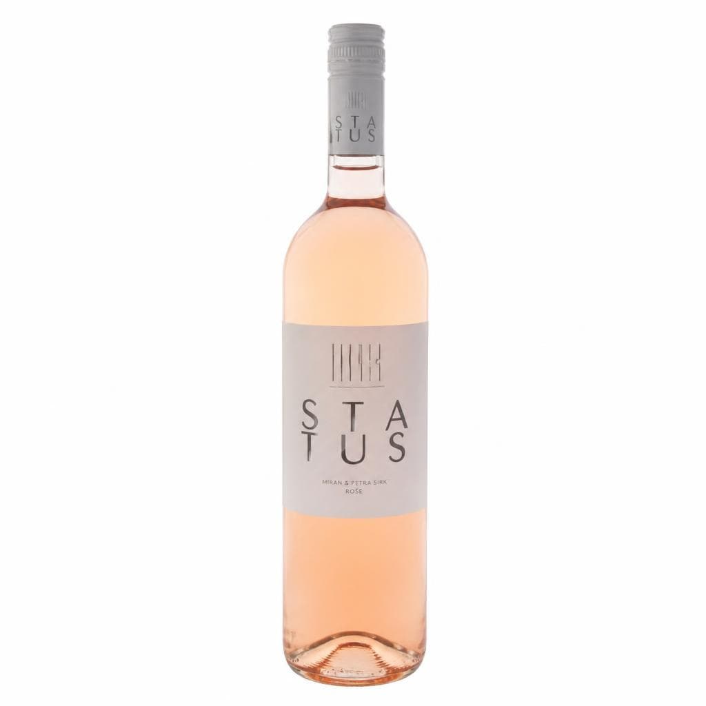 Kakovostno vino ZGP Status Rosé "Miran & Petra Sirk" 0,75 l Akcija v trgovini E.Leclerc