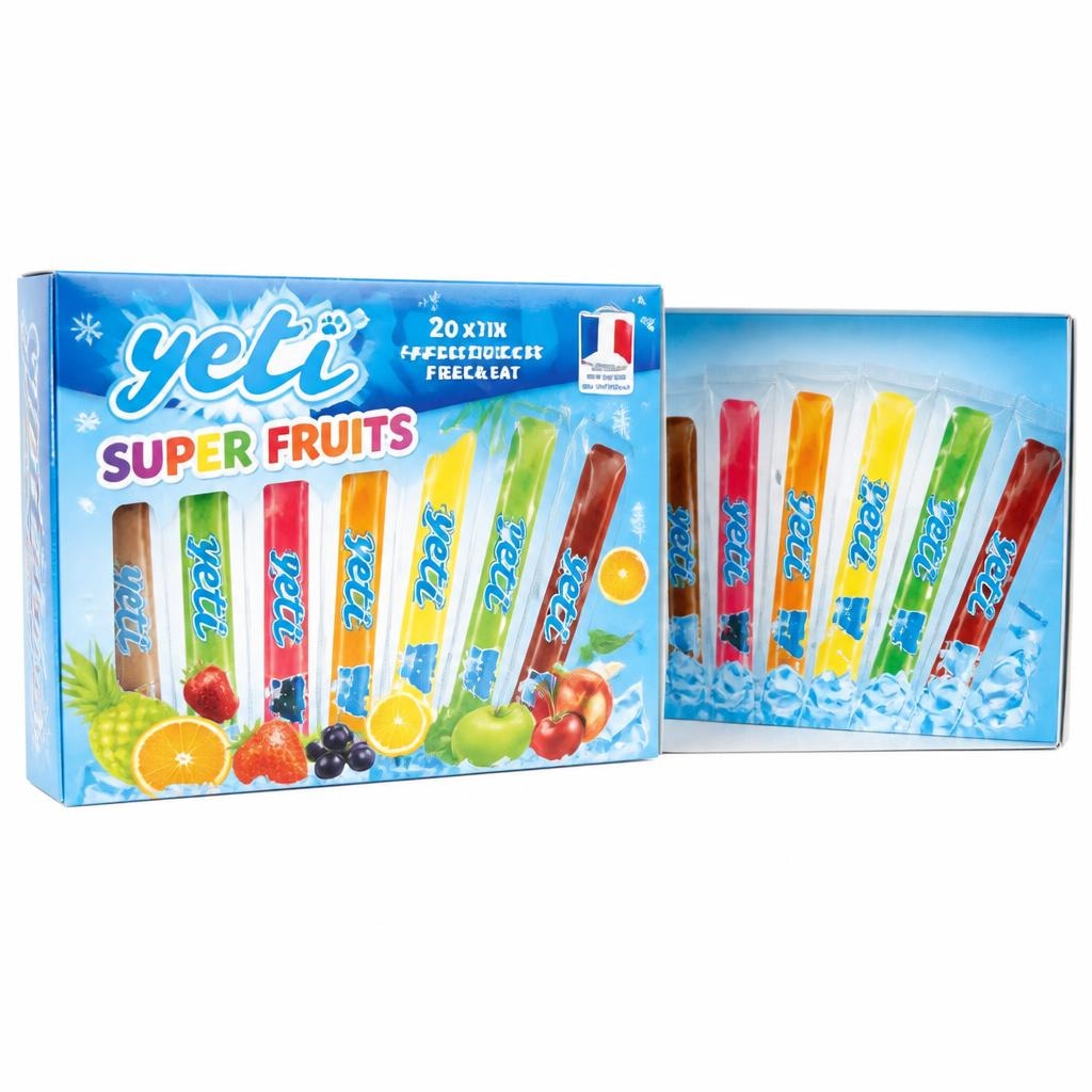 Yeti Ledene lizike 24x30 g - Akcija v trgovini E.Leclerc