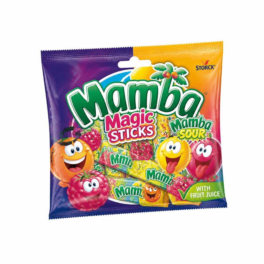 Bonboni Mamba 106 g Akcija v trgovini E.Leclerc