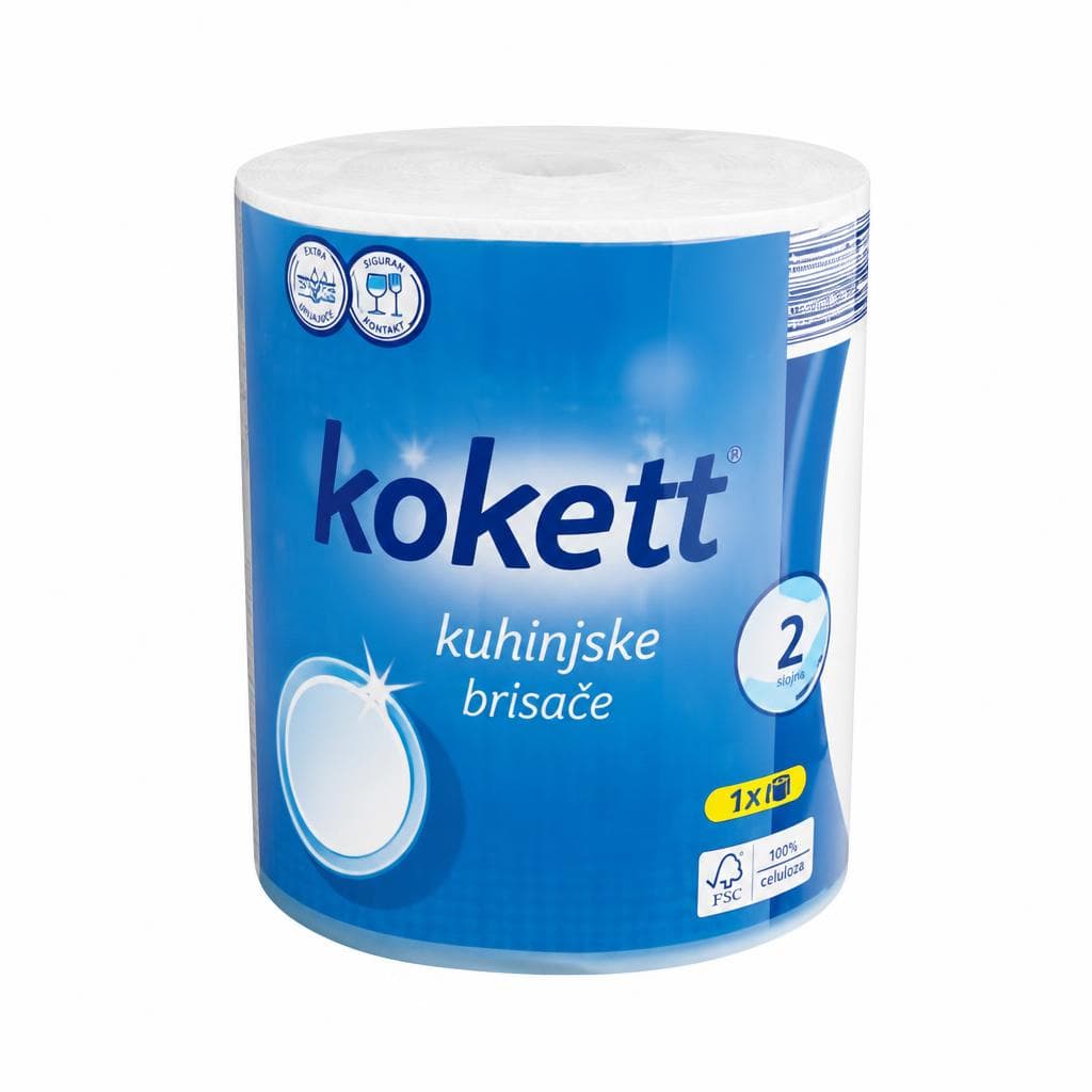 Kokett kuhinjske brisače 500 lističev Akcija v trgovini Hofer