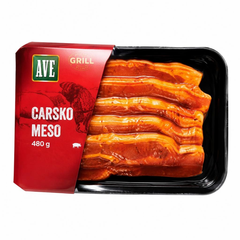 Carsko marinirano meso Ave Grill 480 g Akcija v trgovini Mercator