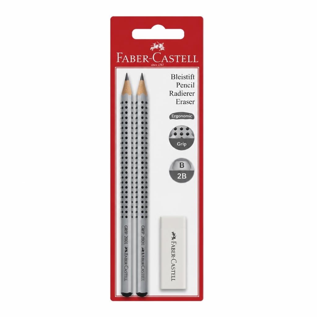 Faber-Castell svinčnik Grip in radirka 3/1 Akcija v trgovini Spar
