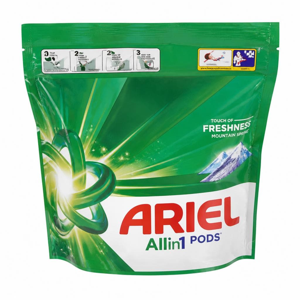 Ariel All in 1 Mountain spring kapsule 60/1 Akcija v trgovini Jager