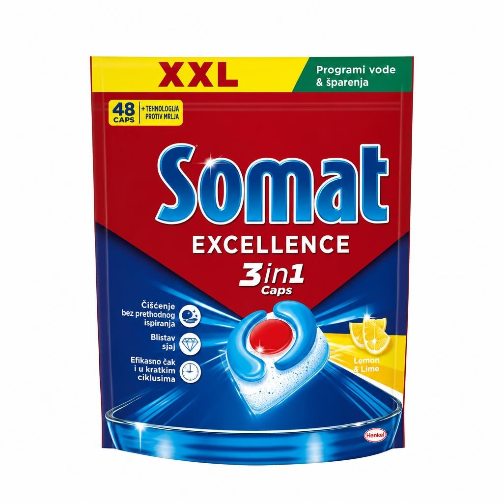 Somat Excellence 3v1 48/1 - Akcija v trgovini Tuš