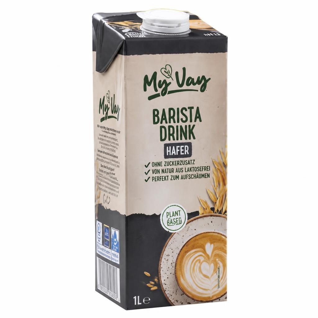 Ovseni napitek Barista 1 l My Vay - Akcija v trgovini Hofer
