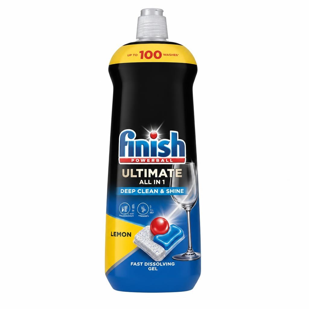Gel za strojno pomivanje posode Finish 2x 1 l Akcija v trgovini E.Leclerc