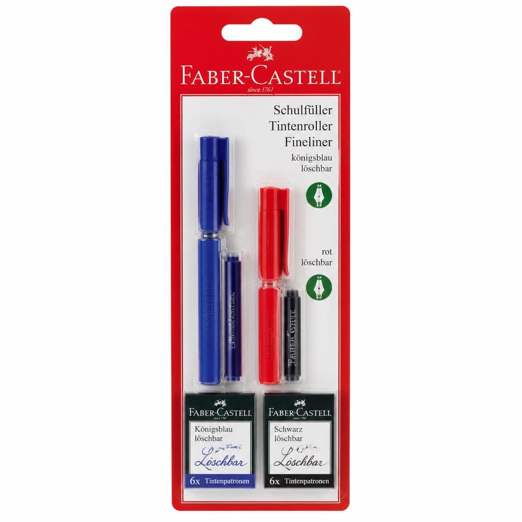 SET ŠOLSKI NALIVNIK FABER CASTELL Akcija v trgovini Tuš