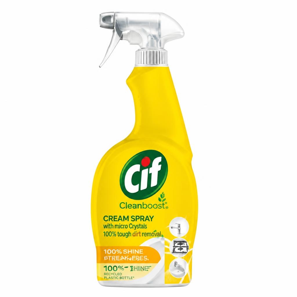 Cif kremno čistilo v spreju 750 ml Akcija v trgovini Lidl