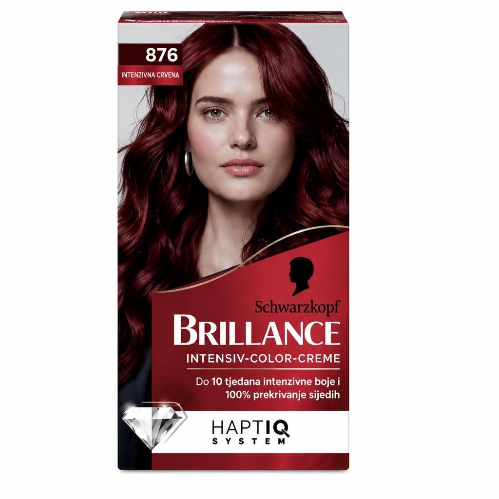 Schwarzkopf Brillance barva za lase Akcija v trgovini Tuš