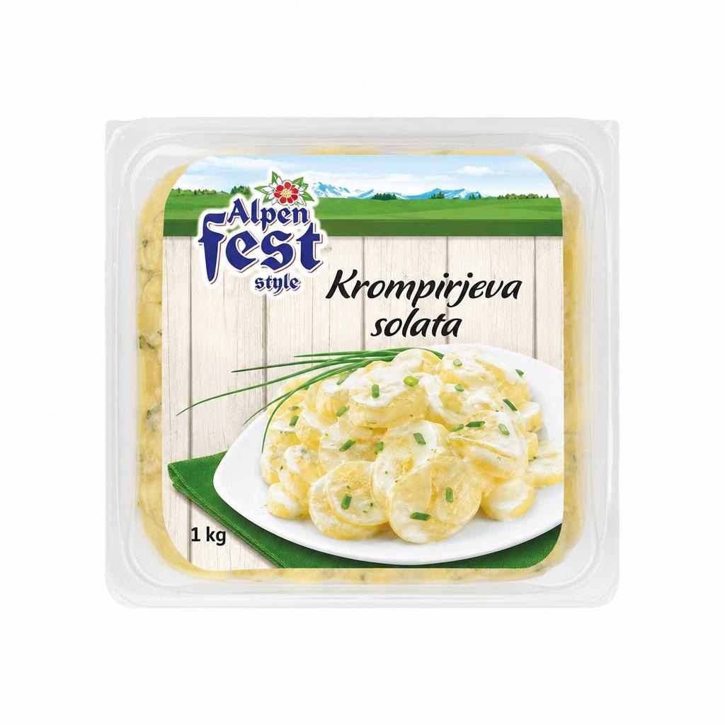 Alpenfest Krompirjeva solata 1 kg - Akcija v trgovini Lidl