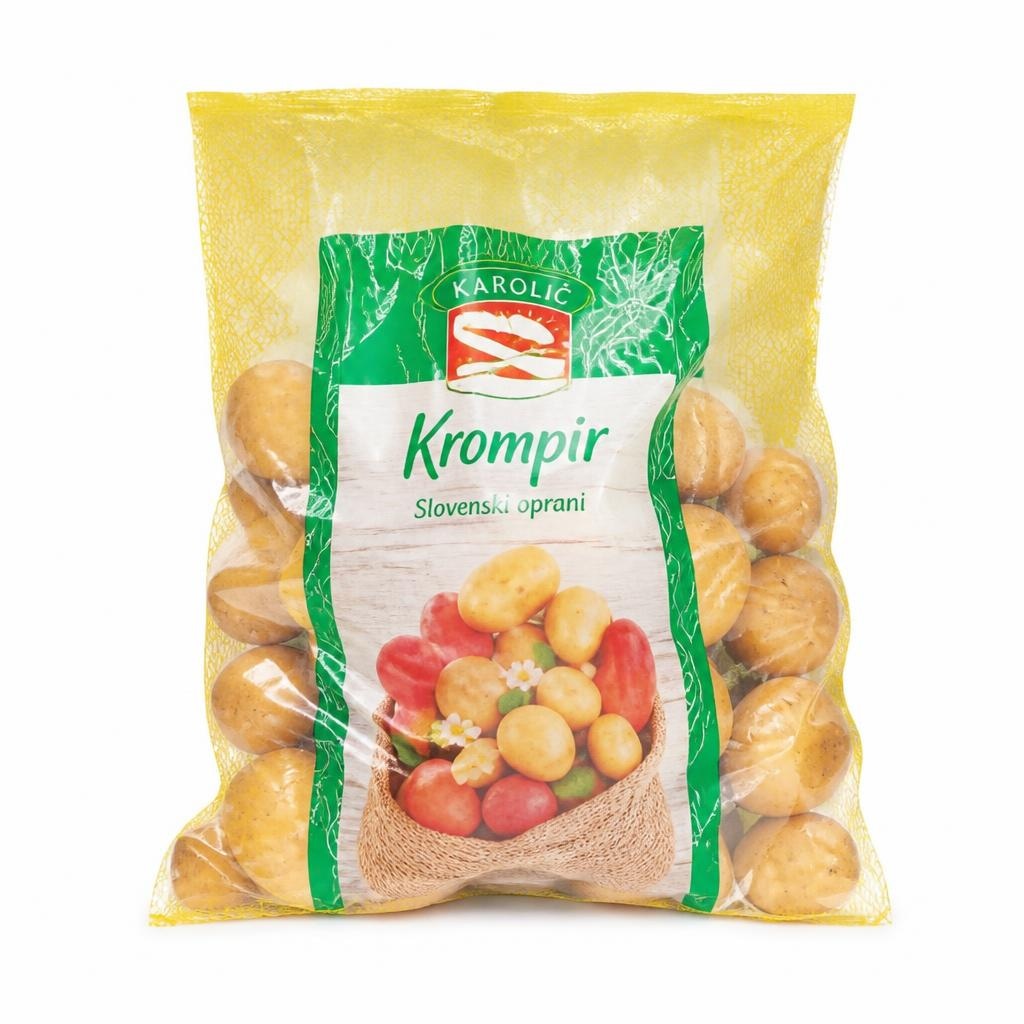 Slovenski oprani krompir 5 kg Akcija v trgovini Spar