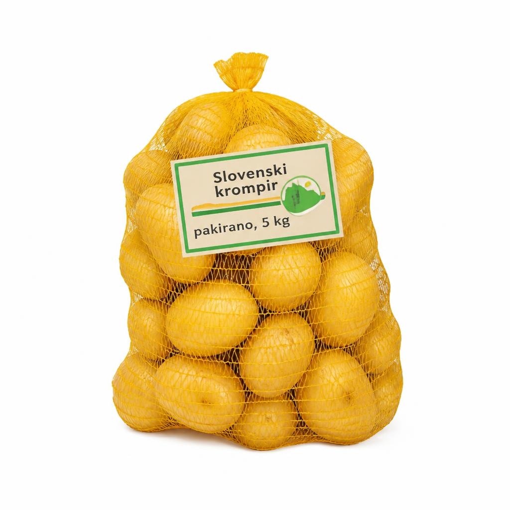 Slovenski krompir 5 kg Akcija v trgovini Spar