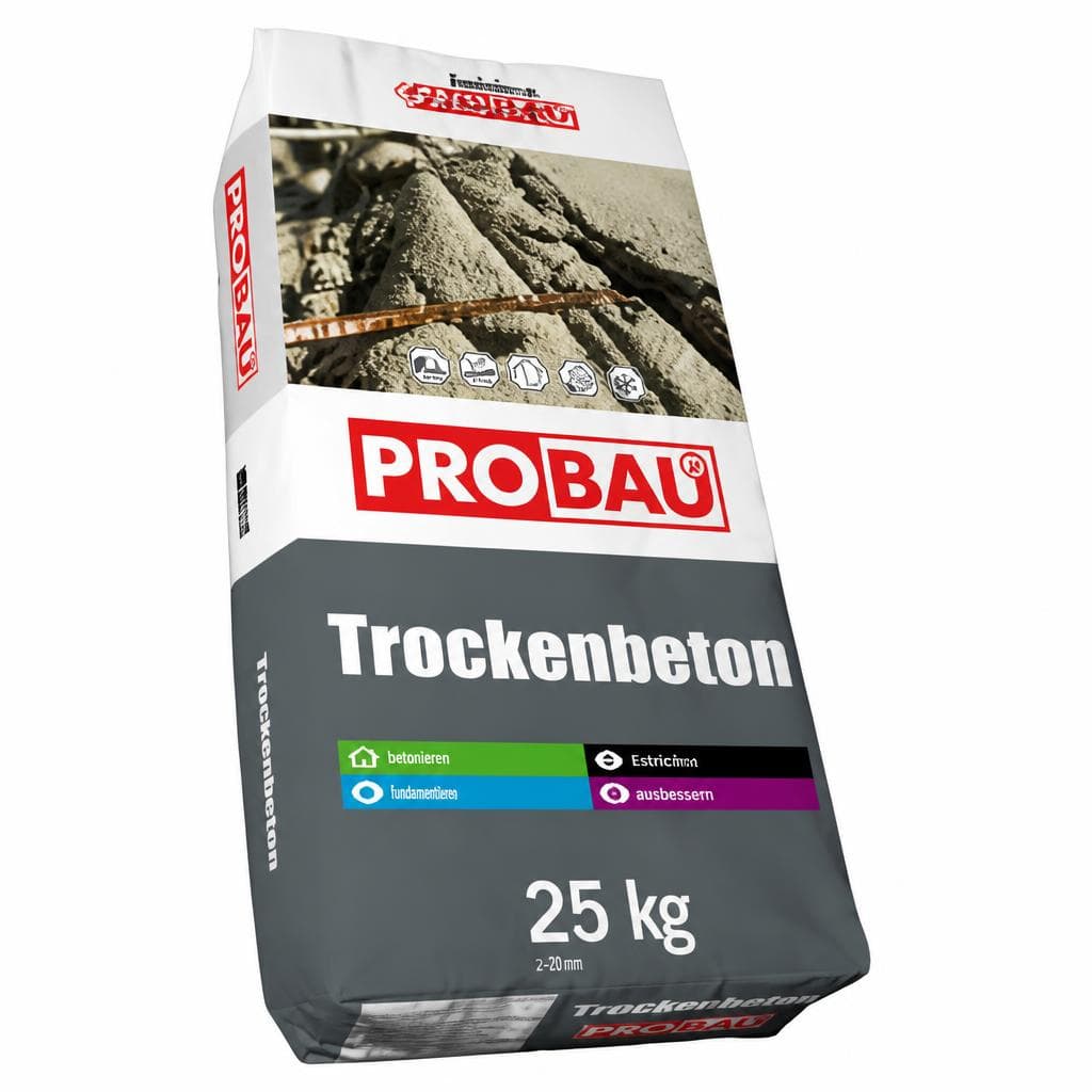 Probau suhi beton 25 kg Akcija v trgovini Bauhaus