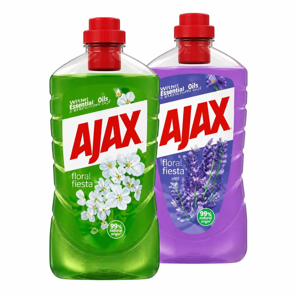 Čistilo Ajax 1 l Akcija v trgovini Tuš