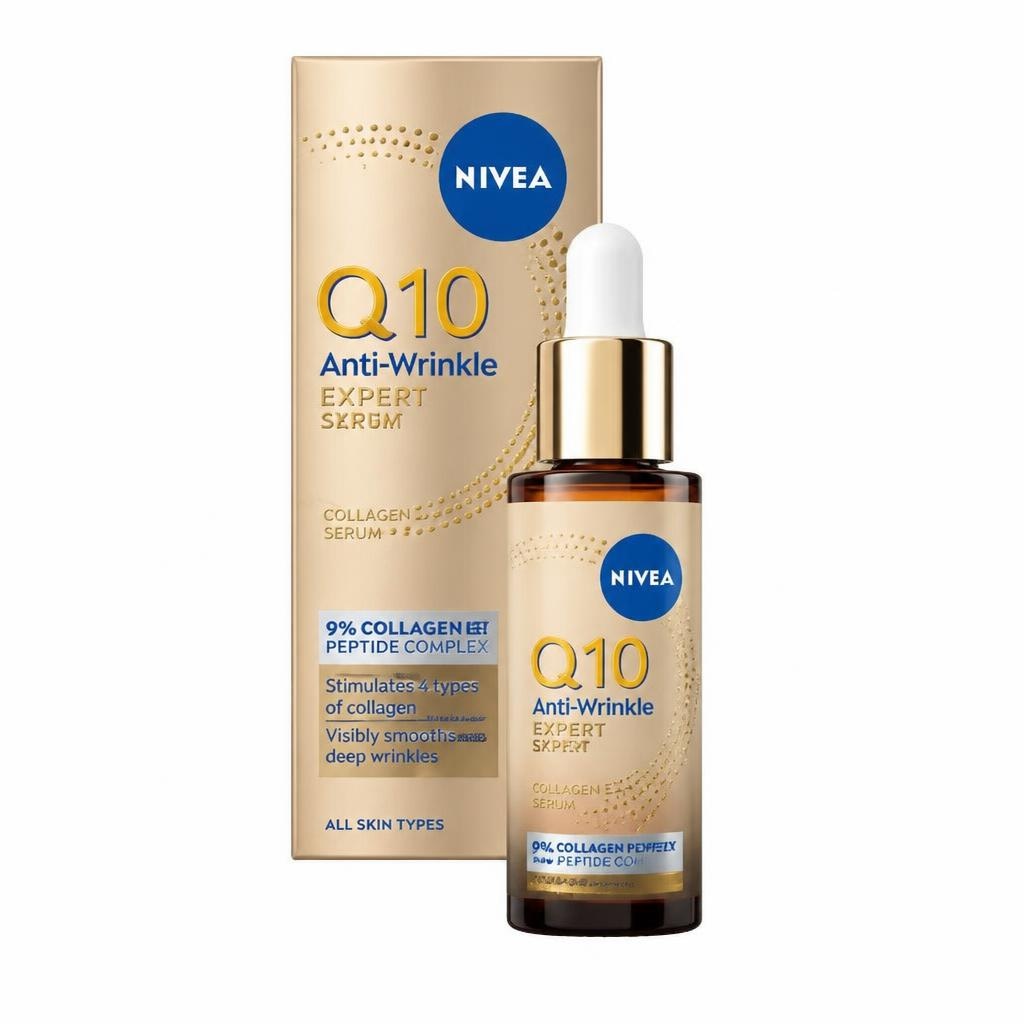 NIVEA Q10 Collagen Expert serum za obraz 30 ml Akcija v trgovini Dm