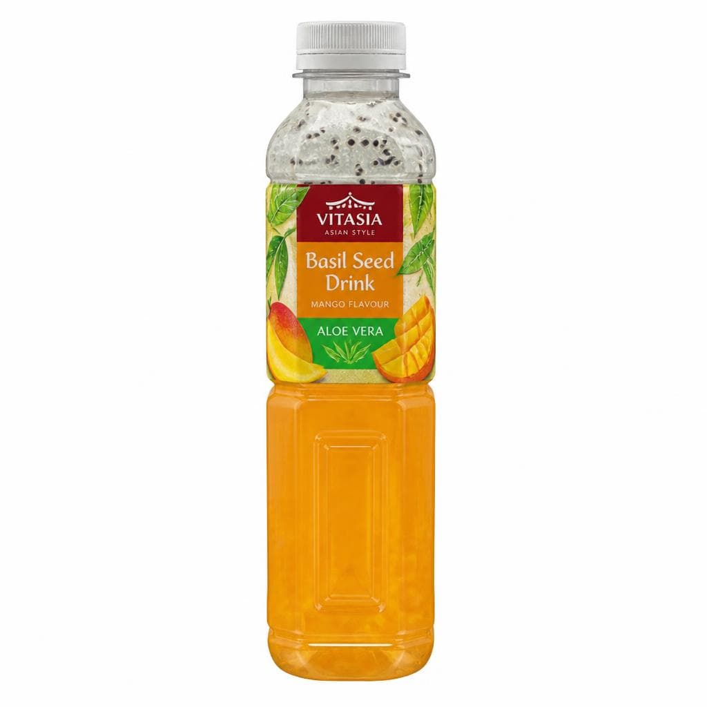Vitasia napitek s semeni bazilike/Aloe vera s sadnimi okusi 500 ml Akcija v trgovini Lidl
