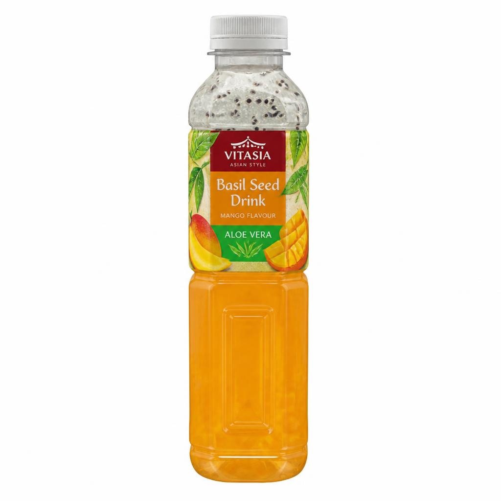Vitasia napitek s semeni bazilike/Aloe vera 500 ml Akcija v trgovini Lidl
