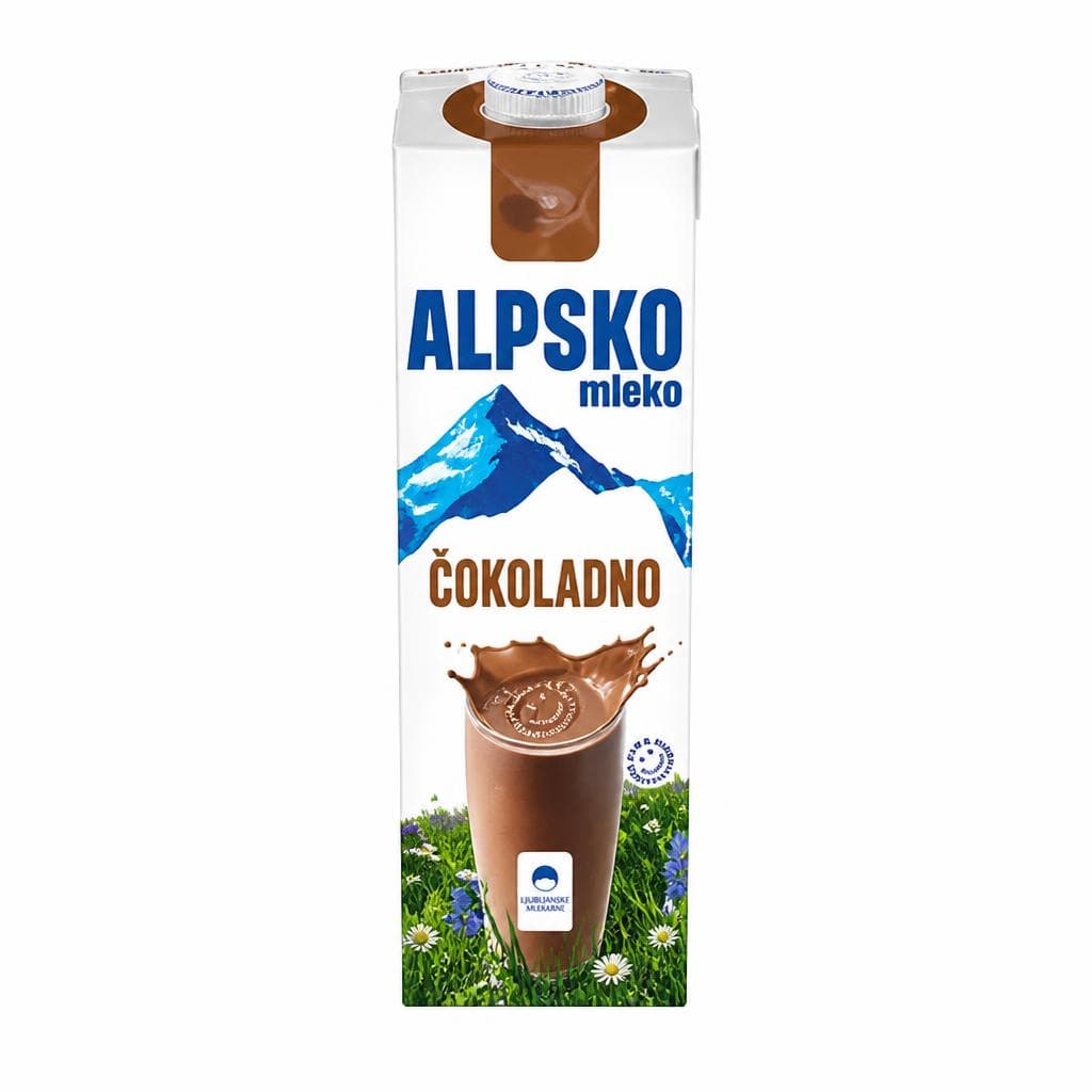 Alpsko mleko 1 l Akcija v trgovini Mercator