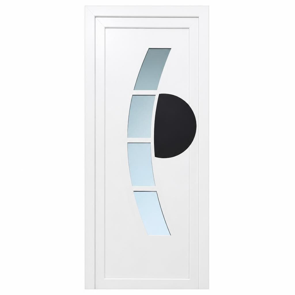 PVC vhodna vrata 'Milano KF740' Akcija v trgovini Bauhaus