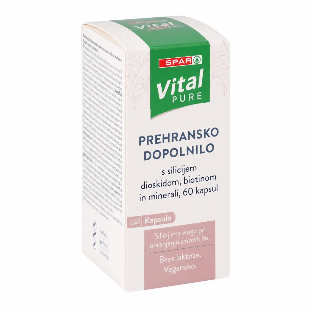 Vital Pure prehransko dopolnilo 60 kapsul Akcija v trgovini Spar