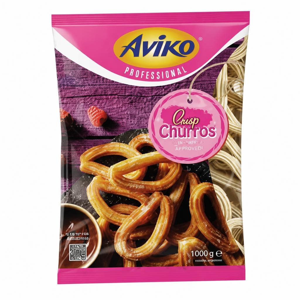 Ocvrto pecivo Churros Aviko 1 kg Akcija v trgovini E.Leclerc