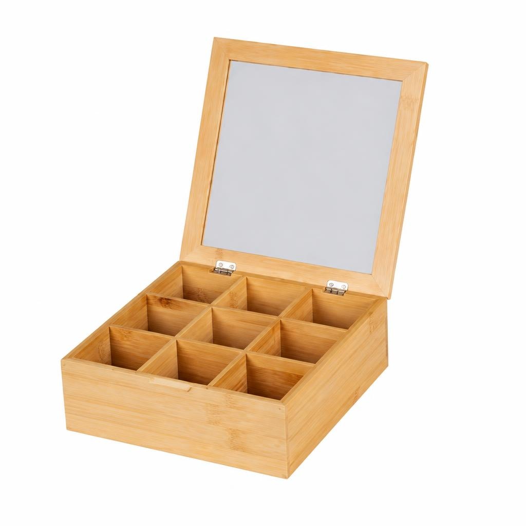 Škatla za kavo/čaj pribl. 22,5 x 22,5 x 8 cm (D x Š x V) Akcija v trgovini Lidl