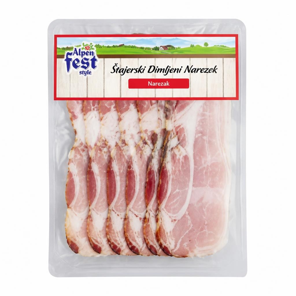 Alpenfest Štajerski dimljen narezek 100 g - Akcija v trgovini Lidl