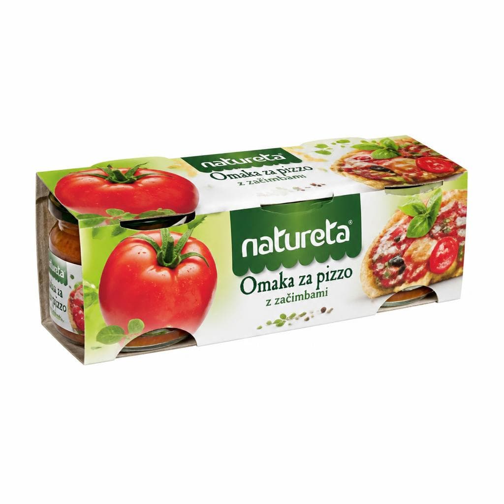 Omaka za pizzo Natureta z začimbami 3 x 190 g Akcija v trgovini Mercator