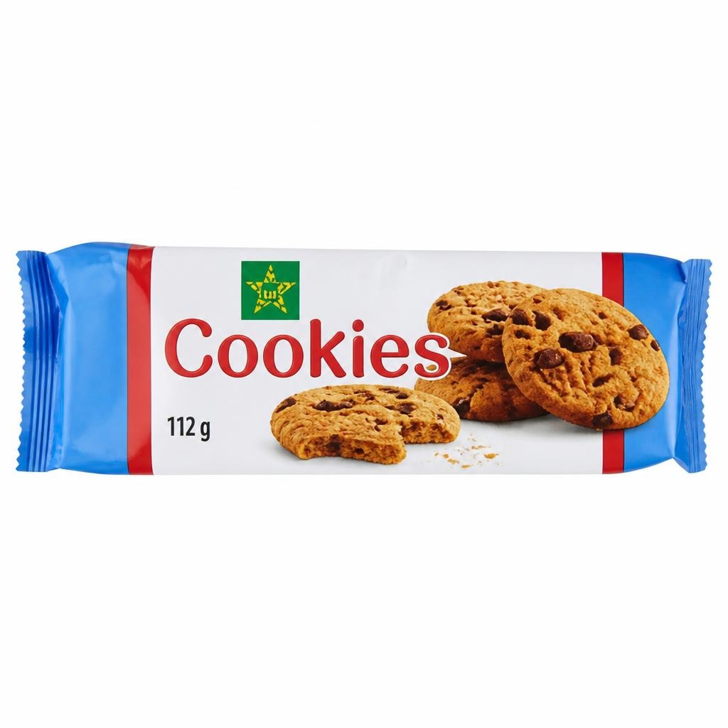 Keksi Cookies 112 g - Akcija v trgovini Tuš