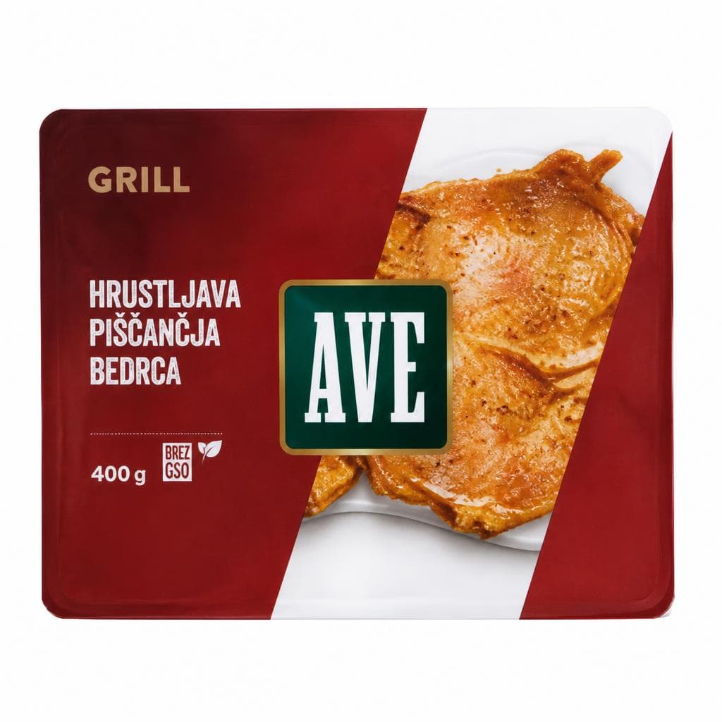 Hrustljava piščančja bedrca 400 g Ave Akcija v trgovini Jager