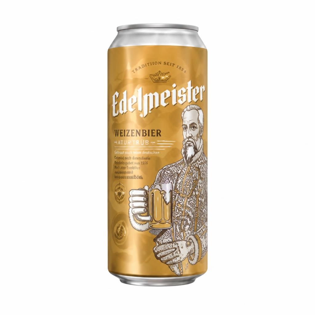 Pšenično pivo Edelmeister 0,5 L - Akcija v trgovini Jager