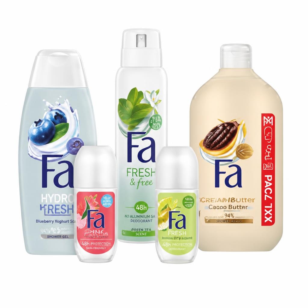 Fa gele za prhanje in deospreje 400 ml in 750 ml, 150 ml, 50 ml Akcija v trgovini Tuš