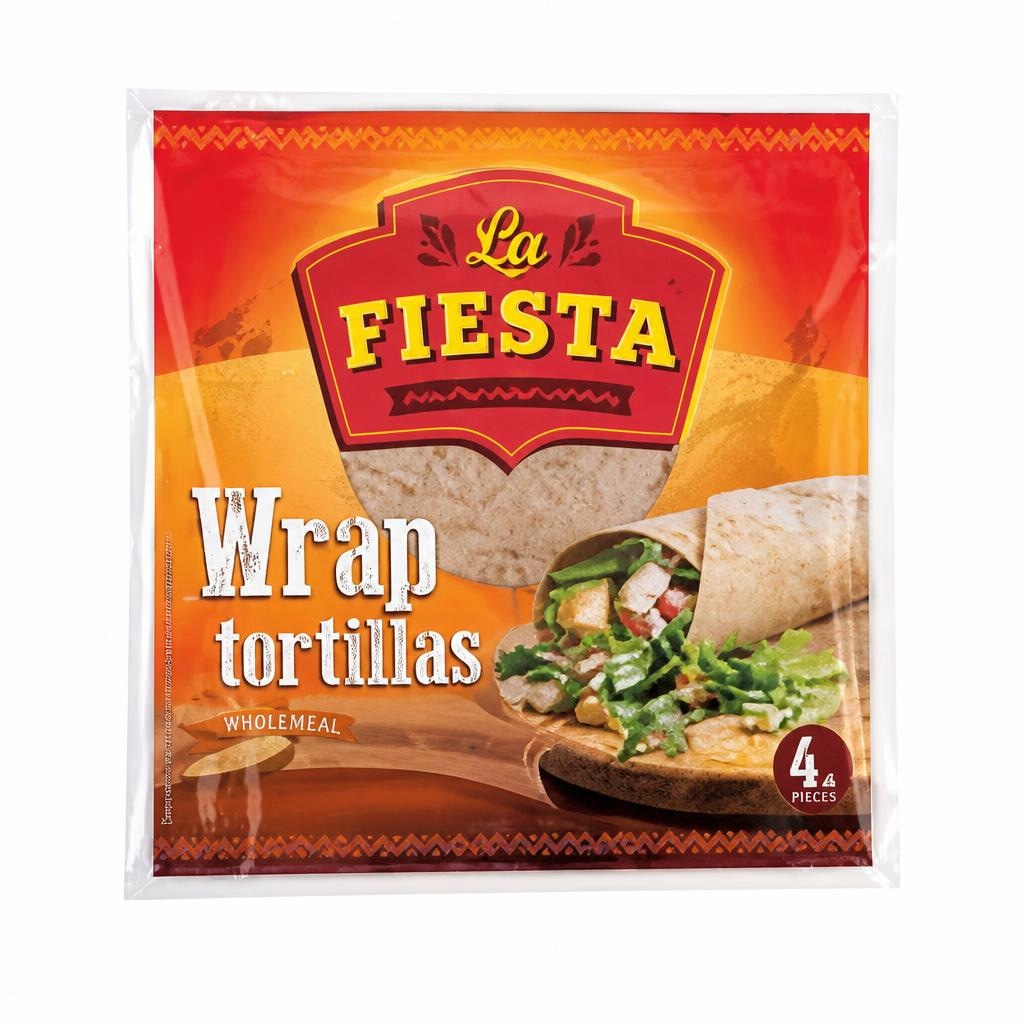 Polnozrnate tortilje Wrap La Fiesta 245 g - Akcija v trgovini E.Leclerc