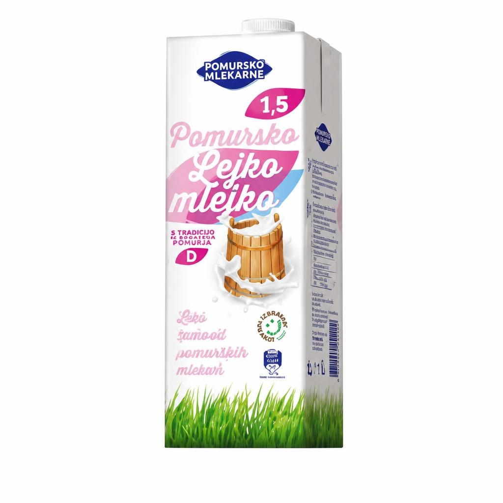 Pomursko mleko 1 L - Akcija v trgovini Jager