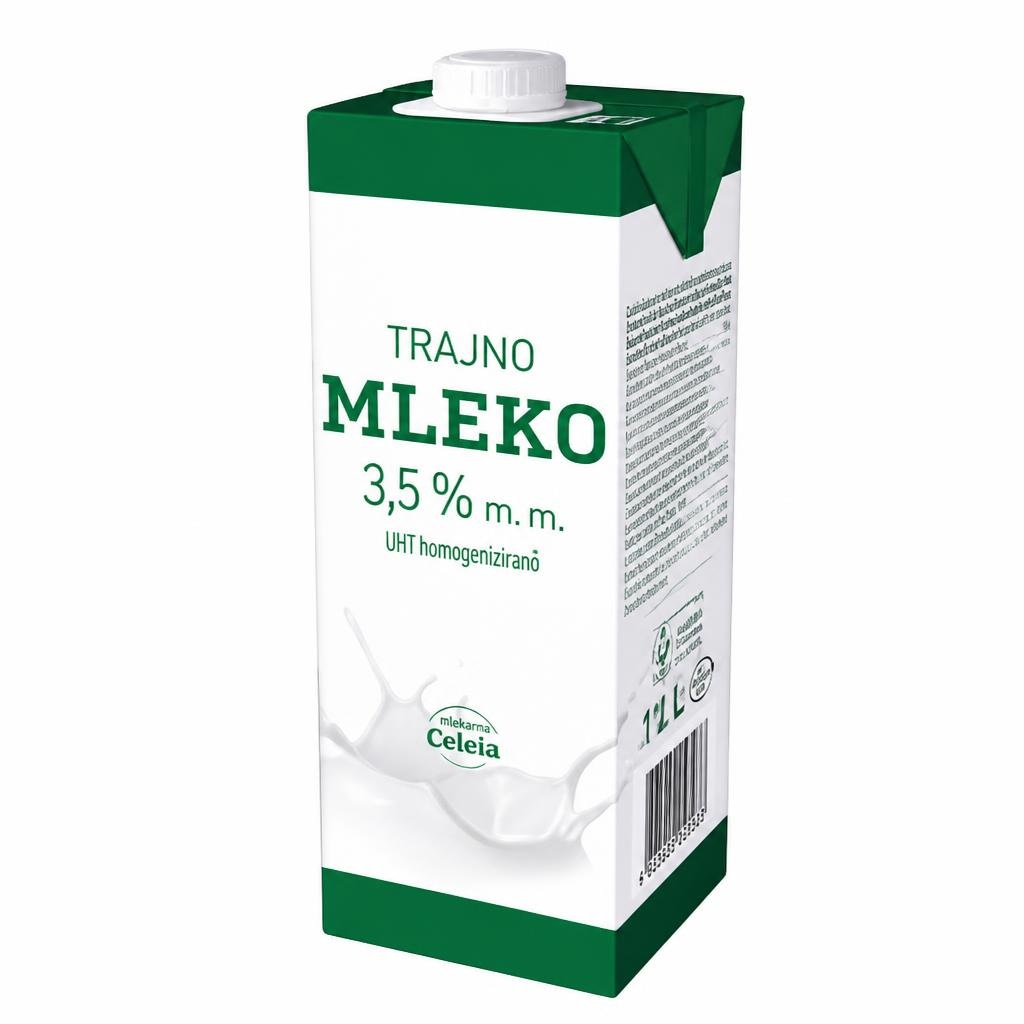 Mlekarna Celeia trajno mleko 1 l Akcija v trgovini Lidl