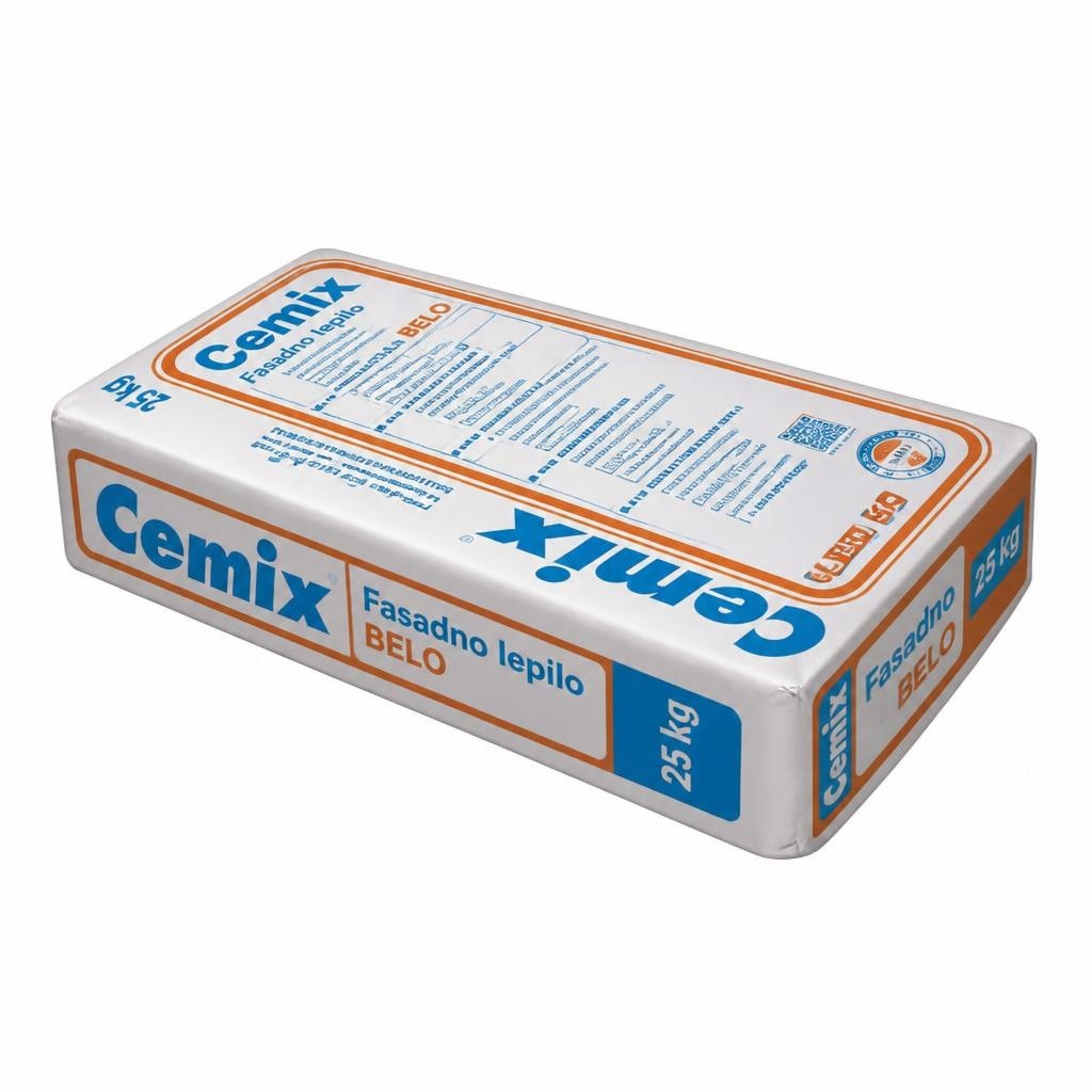 Cemix Fasadno lepilo BELO 25 kg Akcija v trgovini Jager