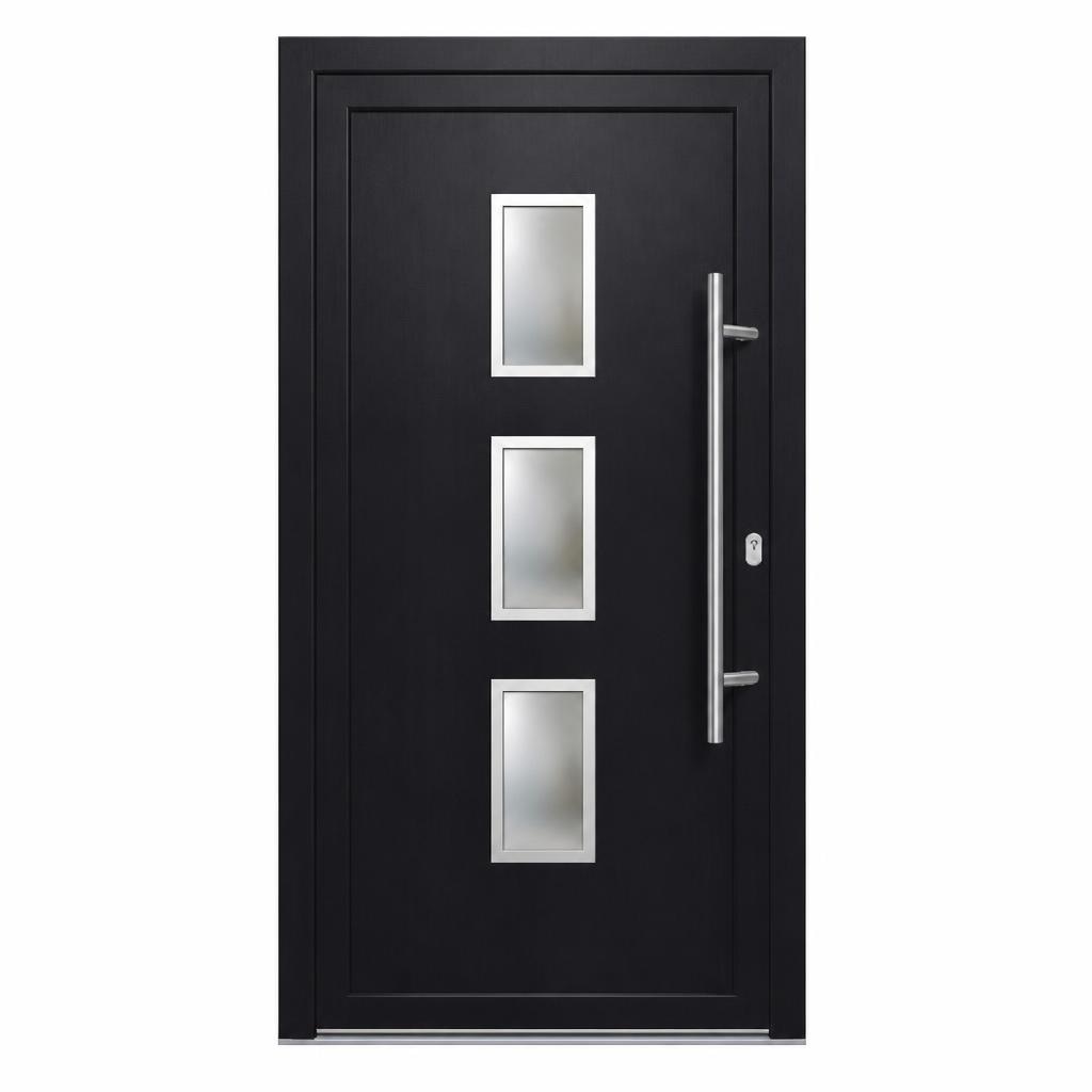 PVC vhodna vrata 'Lima KF15' š 110 x v 210 cm Akcija v trgovini Bauhaus