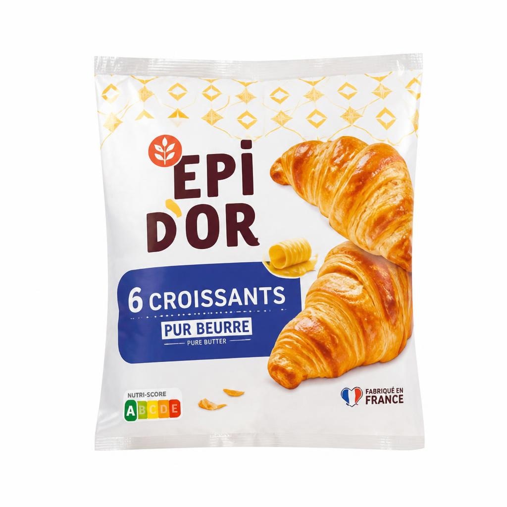 Epi D'or francoski masleni rogljički 360 g Akcija v trgovini E.Leclerc