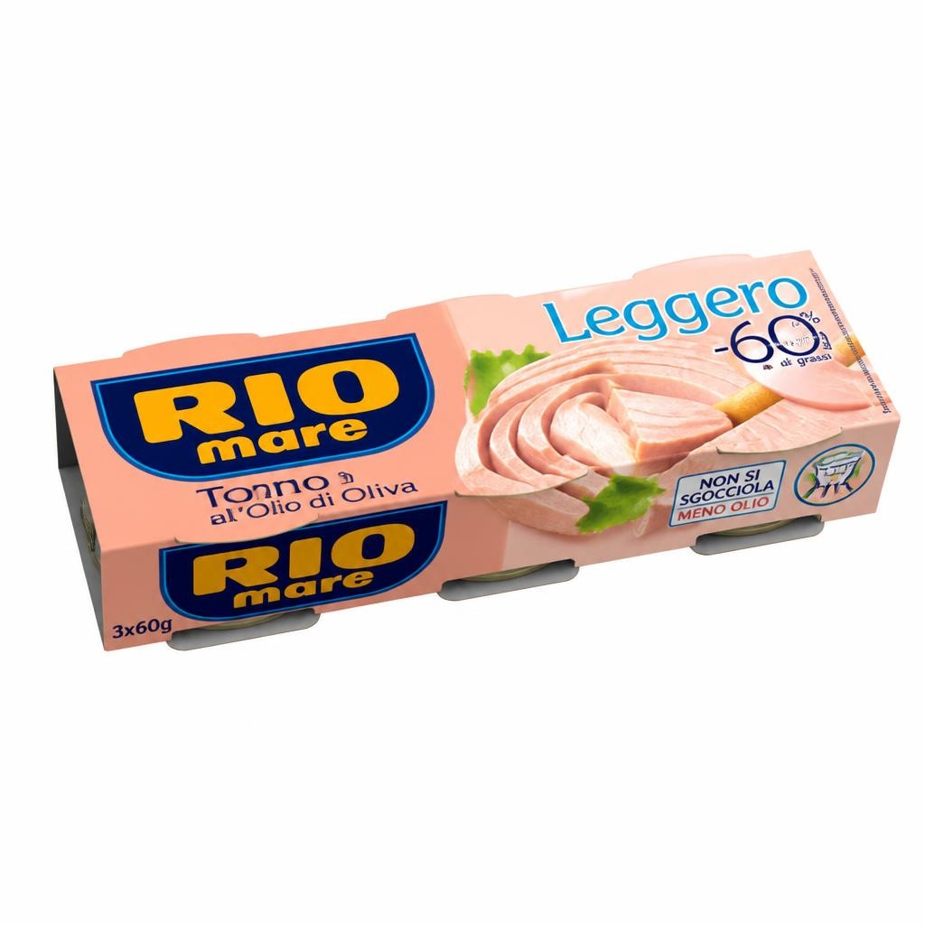 Tunina Rio Mare Leggero 3 x 60 g Akcija v trgovini Tuš