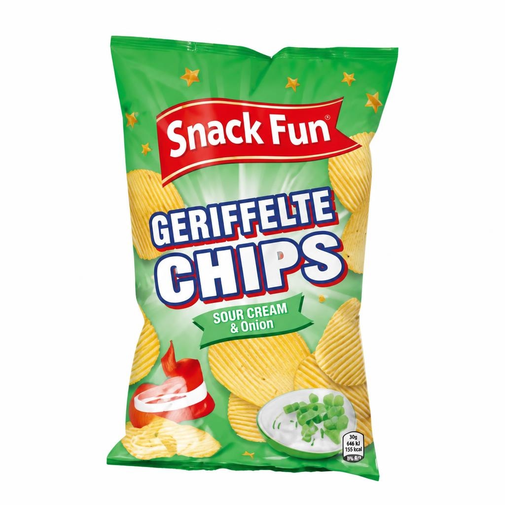 Snack Fun Rebrasti čips 200 g Akcija v trgovini Hofer