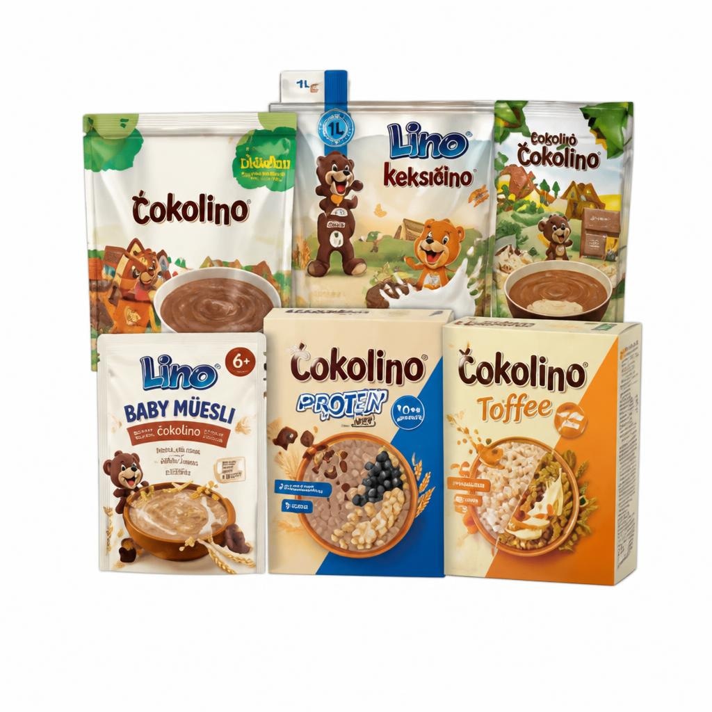 Lino in Čokolino izdelki Akcija v trgovini Mercator