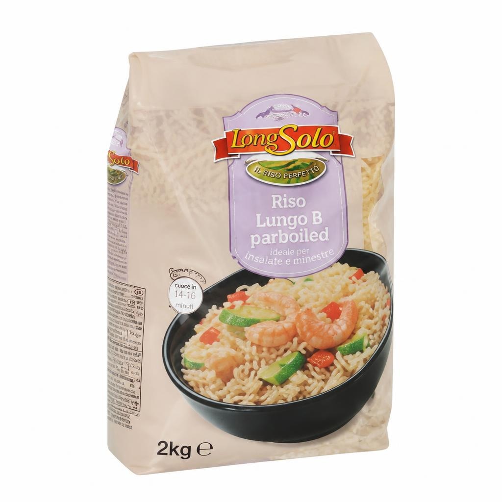 Dolgozrnati riž, parboiled 2 kg Del Sole - Akcija v trgovini Eurospin