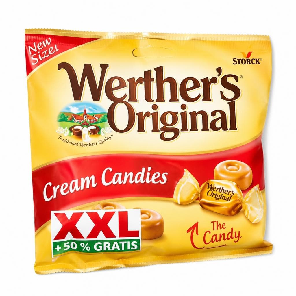 Werther's Original karamelni bonboni 135 g Akcija v trgovini Spar