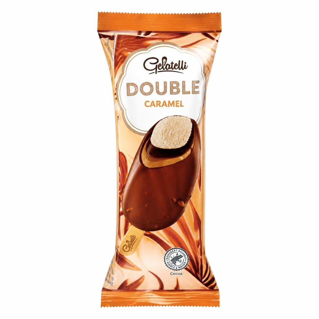 Gelatelli sladoled na palčki karamela 180 ml Akcija v trgovini Lidl