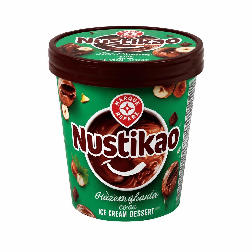 Sladoled v lončku Nustikao 260 g - Akcija v trgovini E.Leclerc
