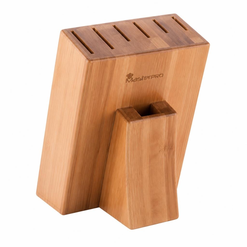 Masterpro leseno stojalo za nože 35 x 32 x 27 cm Akcija v trgovini E.Leclerc