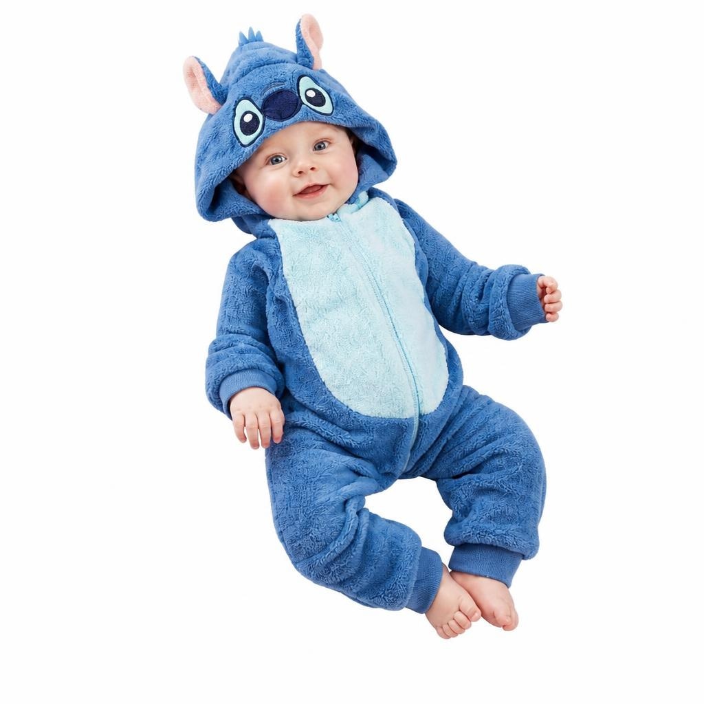 Pajac iz flisa za dojenčke Disney Stitch Akcija v trgovini Kik